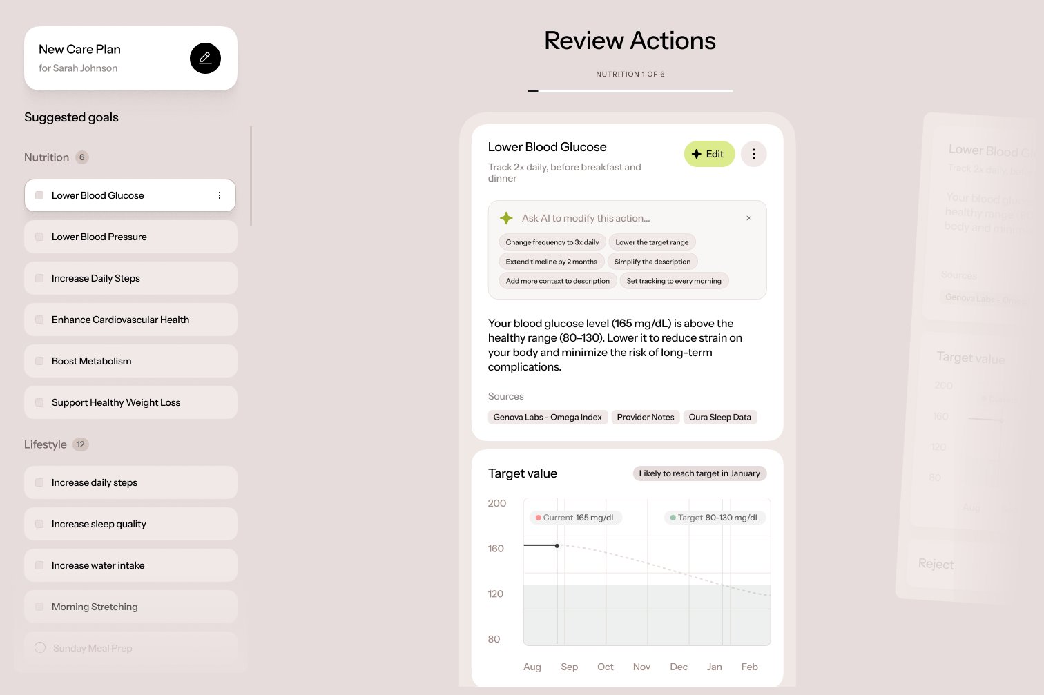AI-assisted care plan generator